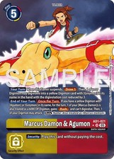 Digimon Marcus Damon & Agumon [AD1-021] (Alternate Art) [Advanced Booster Digimo