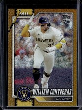 2026 Topps William Contreras Gold Sandglitter #/50 Brewers
