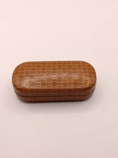 Hard Case Foldable Reading Glasses Brown Case - ONLY