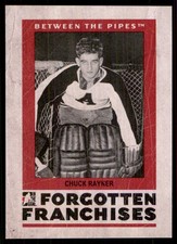 2006-07 In The Game Between Pipes Forgotten Franchises Chuck Rayner Brooklyn