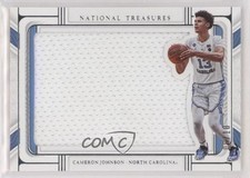 2022-23 National Treasures Collegiate Legacy Silhouette 6/10 Cameron Johnson 7y2