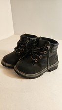 Botines Niños Puntera de Acero Zapatos Tienda Niños Botas de Seguridad Talla 5 (D)