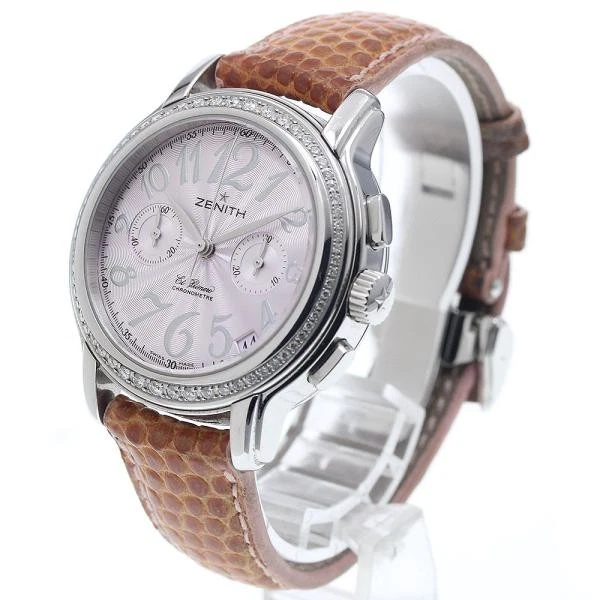 Zenith — Zenith Star El Primero 16.1230.4002 37mm SS Pink Dial Automatic Watch #C6627