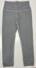 Aerie Chill Play Move Heather Gray Ankle Wrap Crop Legging Activewear Women's M — photo 2