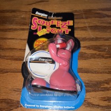 Vintage Energizer Bunny Squeeze Light Pink Bu...