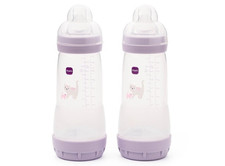 MAM Easy Start Anti-Colic Baby Bottles 2 x 320mL 4+ Months - Brand New