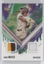 2021 Panini Diamond Kings DK Materials Holo Gold 17/50 Jorge Mateo #DKM-JM 1u6