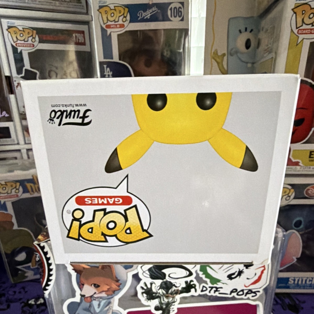 Funko Pop! Vinyl Pokémon Pikachu Flocked Figure #353 GameStop