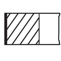 Kolbenringsatz Mahle 353 RS 10100 0N0