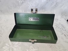 S K Tools~ Empty Green Tool Storage Box 8.5" x 3.5" x 1.5" Good Condition!