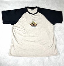 Vintage Disneyland Mickey Mouse 50 Years T Shirt XXL Raglan Graphic Tee