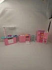 Vintage 1993 Arco BARBIE KITCHEN SET Sink, Stove, Fridge Accessories