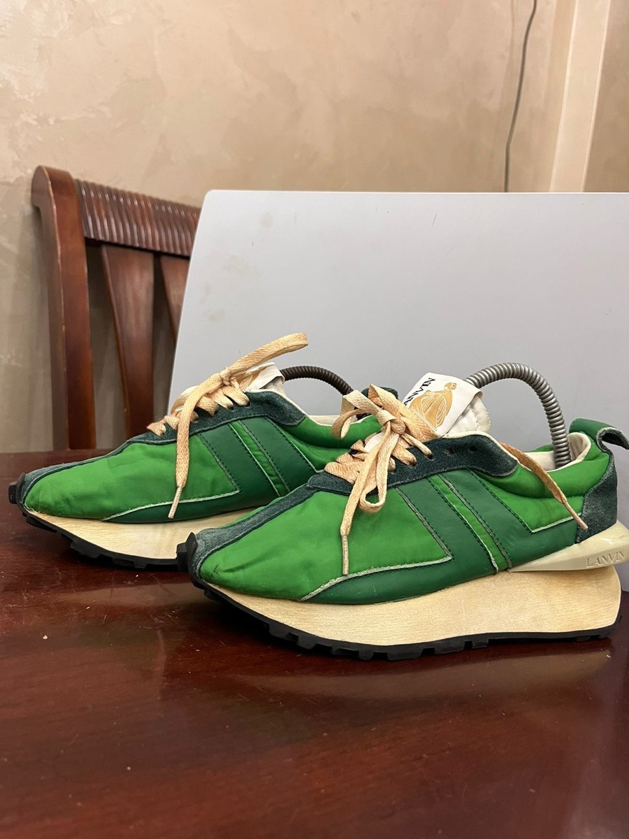 Lanvin Bumper Sneakers light green size 37 | eBay