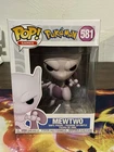 Funko Pop! Vinyl: Pokémon - Mewtwo (Flocked) - Funko Web (FW) (Exclusive) #581
