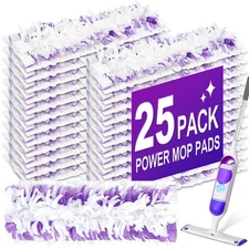 Disposable Mopping Pads Refills for Swiffer PowerMop, Replacement Accessories