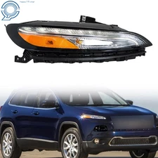 For jeep cherokee 2014-2018 Headlight LED DRL Parking Light Signal Lamp Right