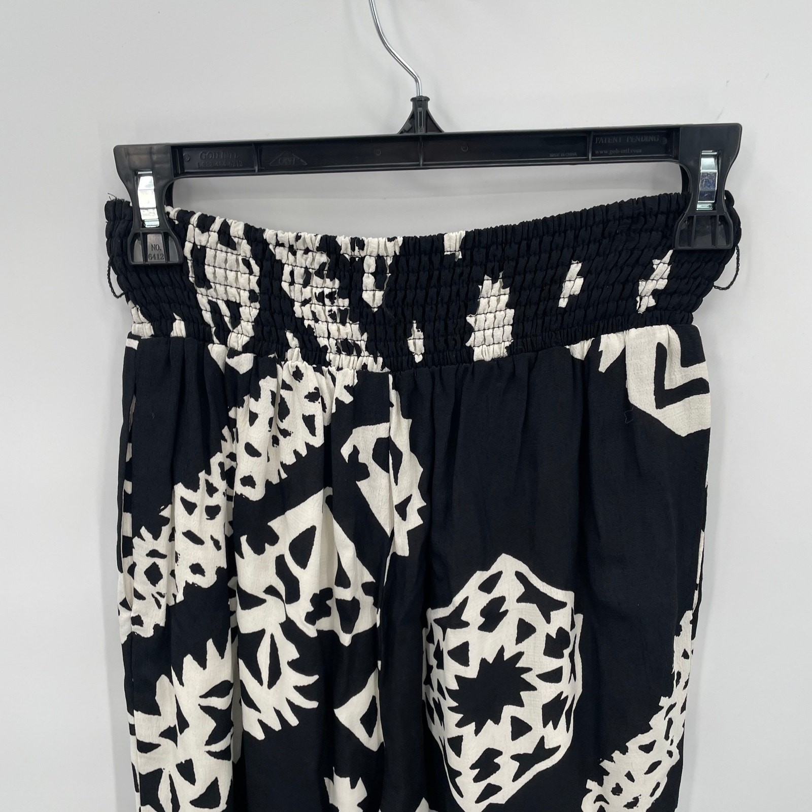 ANTHROPOLOGIE Aniya Black & White Balloon Joggers  // XS 