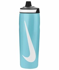 Image of Nike Refuel Bottle Grip 24oz - Sports Water Bottle - Blue
