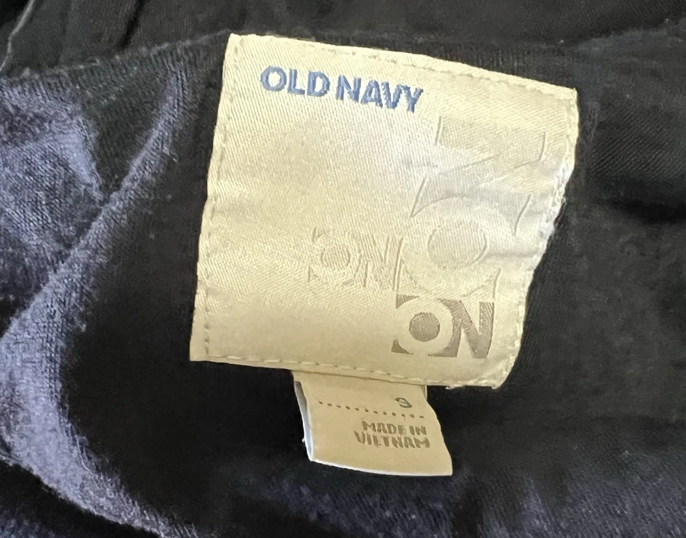 Old Navy Long sleeve Hooded Lightweight Jacket Navy Size Small - Image 4 of 4