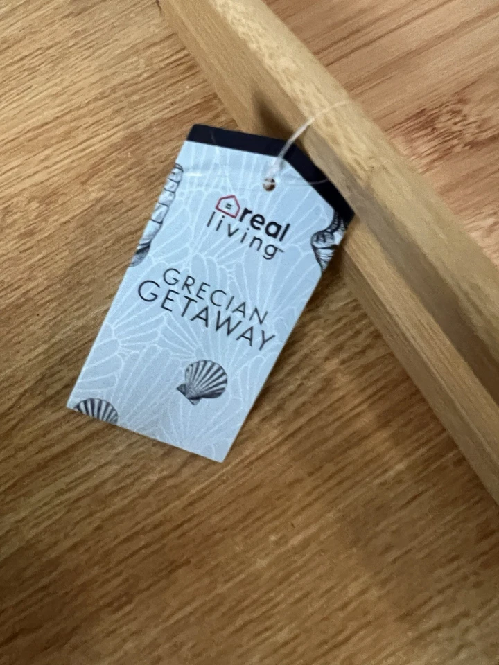 Bandeja para servir de madera maciza de bambú 19,6 pulgadas NUEVA (L) x 11,8 pulgadas (W) Foto 3 de 3