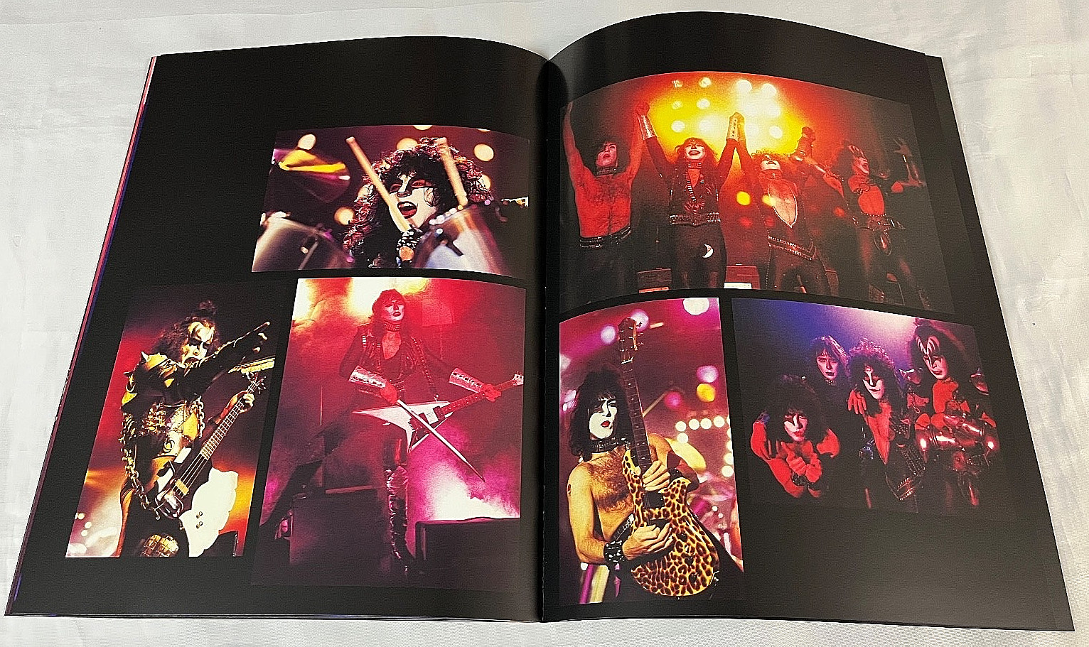 KISS CREATURES OF NIGHT 40 Anniv Deluxe Box Set Tour Book Program GENE PAUL ACE
