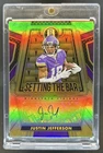 2023 Panini Gold Standard Justin Jefferson Setting the Bar Auto #/25 Vikings