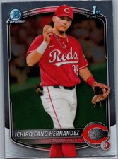 2025 Bowman #BCP-18 Ichiro Cano Hernandez Chrome Prospects