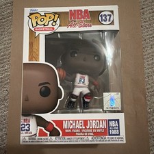 Figura Vinilo Funko Pop NBA All-Stars Michael Jordan #137 1988 - Caja Dañada