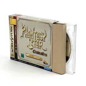Phantasy Star Collection W/Obi Map Sega Saturn SS Used Game Good NTSC-J Japan JP