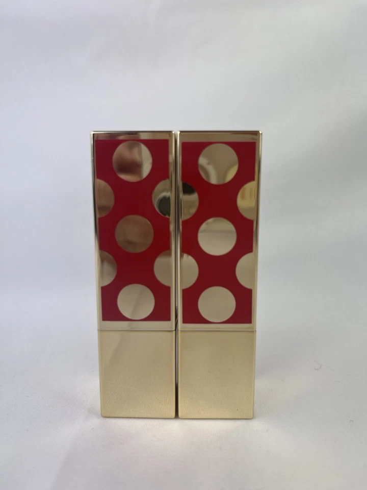 Lápiz labial Estee Lauder edición limitada 2025 cinta roja y sneak peak tamaño completo  Foto 2 de 4