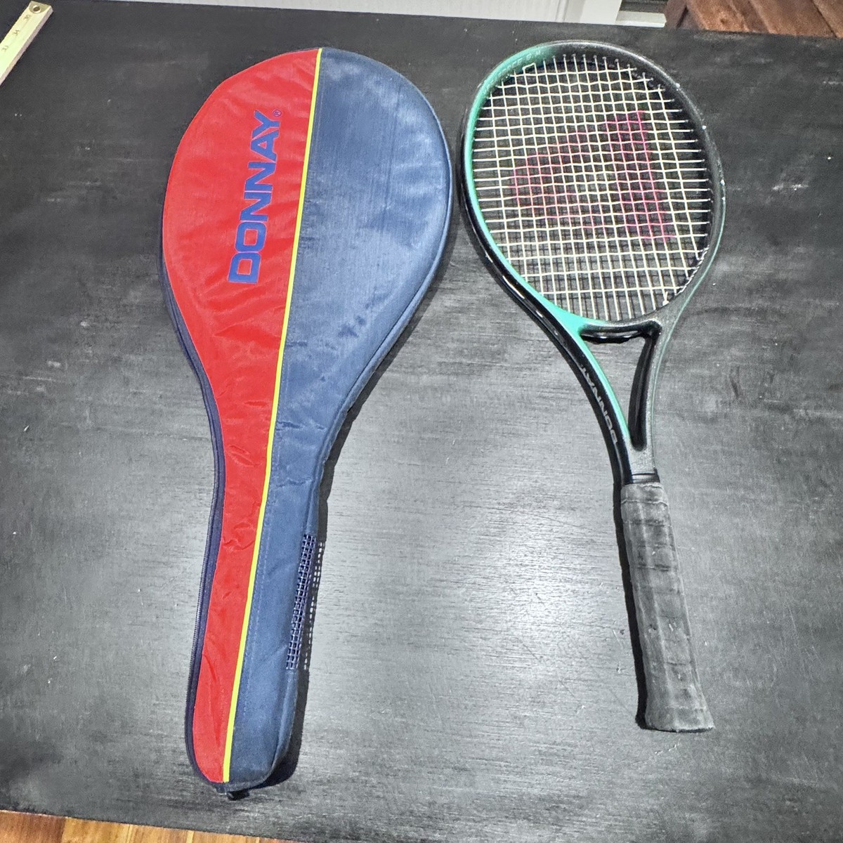 【コレクター品】DONNAY Lady 100 テニスラケット(ケース付き) Rare DONNAY PRO Exclusive TENNIS Bag & Racquet, Tangueray Silver