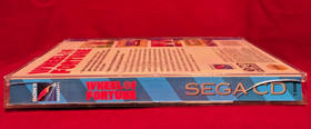 Wheel of Fortune (Sega CD, 1994) in original case, missing front insert/manual