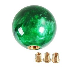 Round Ball Shift Knob Universal Marble Style Gear Shift Knob Marble Style-green