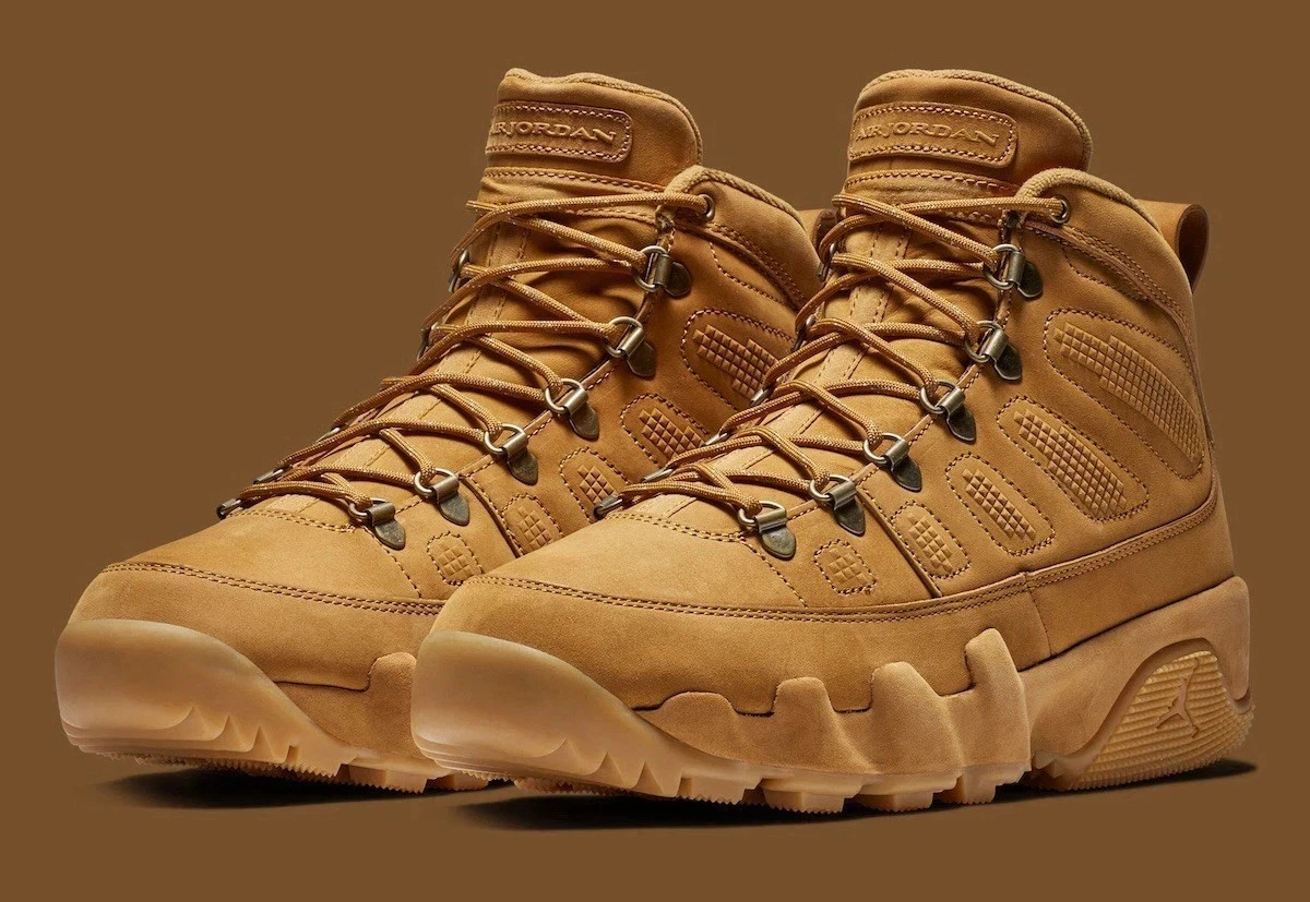 Preços baixos em Jordan 9 Retro Boot NRG Wheat 2018 | eBay