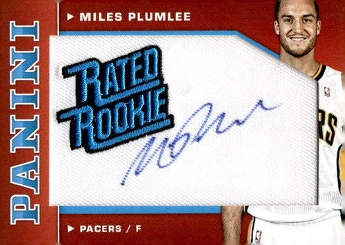 2012-13 Panini #25 Miles Plumlee Rated Rookie Signatures #/50 E1