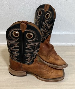 Justin Men 10D Leather Boots Marble Brown Cowboy