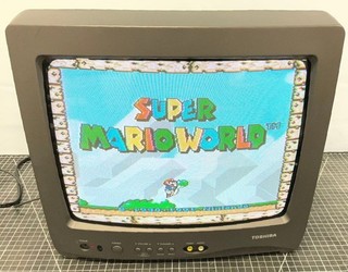 Toshiba 13A23 CRT Retro Gaming TV TESTED