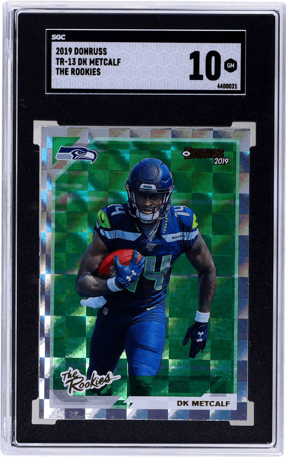 2019 Panini Donruss D.K. Metcalf the Rookies #TR13 SGC 10 Rookie RC