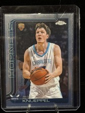 2025 Topps Chrome Kon Knueppel Base RC Hornets