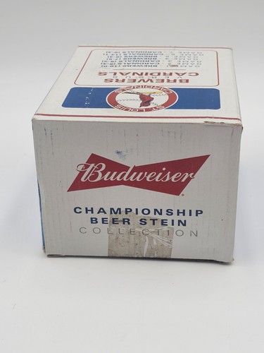 1982 W/ Box St Louis Cardinals Baseball World Series Beer Mug Stein - Picture 5 of 8