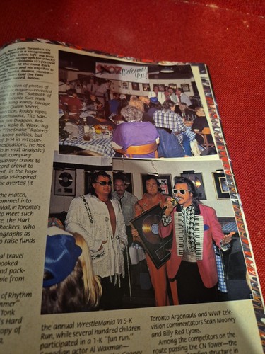 WWF Wrestling Magazine MACHO MAN RANDY SAVAGE luglio 1990 WWE, numero copertina - Foto 7 di 12