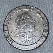 George III Cartwheel Two Pence 1797 My Assessed Grade Very Fine VF