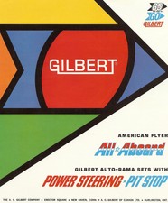 vintage gilbert american flyer all aboard 1965 1200 westerner train american flyer westerner 1200 all aboard train set