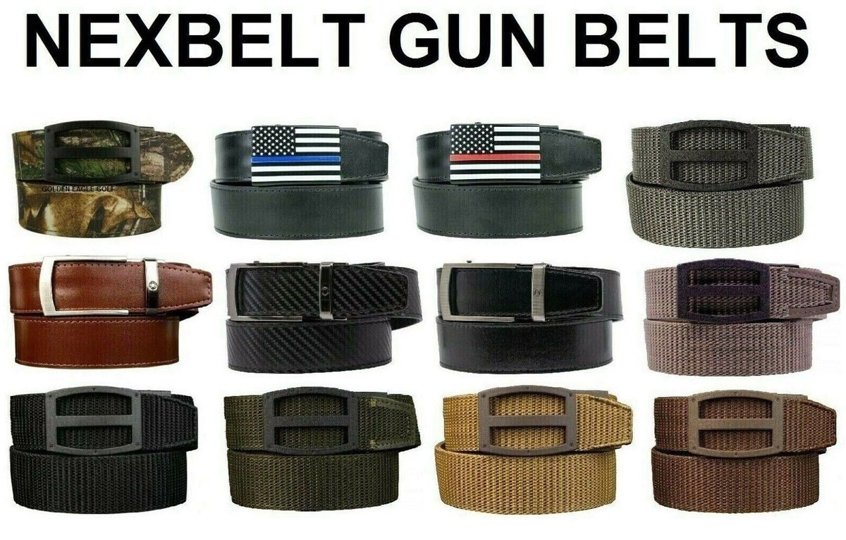 Nexbelt Precisefit Gun Belt No Holes Belt With Ratcheting System