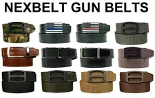 Nexbelt Precisefit Gun Belt No Holes Belt With Ratcheting System Tactical Belt