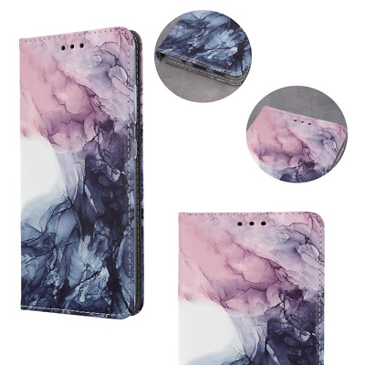 Für Apple iPhone 13 Pro - BOOK MARBLE Handy Schutz Tasche Hülle Case MUSTER 6