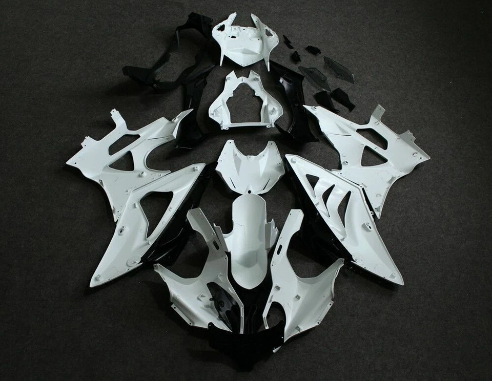 Unpainted Fairing Kit for BMW S1000RR 2009-2014 12 ABS Injection Mold Bodywork Foto 3 de 4