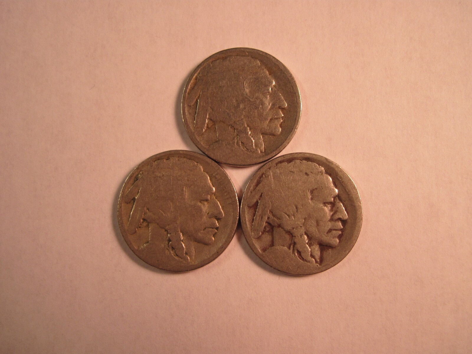 (3) BUFFALO NICKELS, DATELESS (427A) eBay