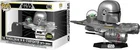 Funko Pop! Ride Super Deluxe: Star Wars The Mandalorian in N1 Starfighter Grogu