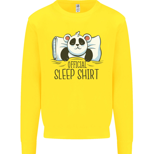 Panda Bear Funny Sleep Sleeping Nightwear Kids Sweatshirt Jumper - Picture 55 of 67